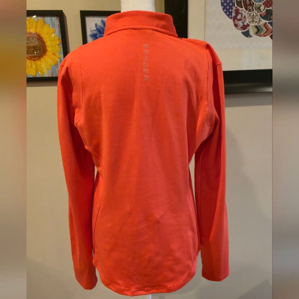 Spyder Women's Orang Quarter-Zip Athletic Top - Picture 3 of 10